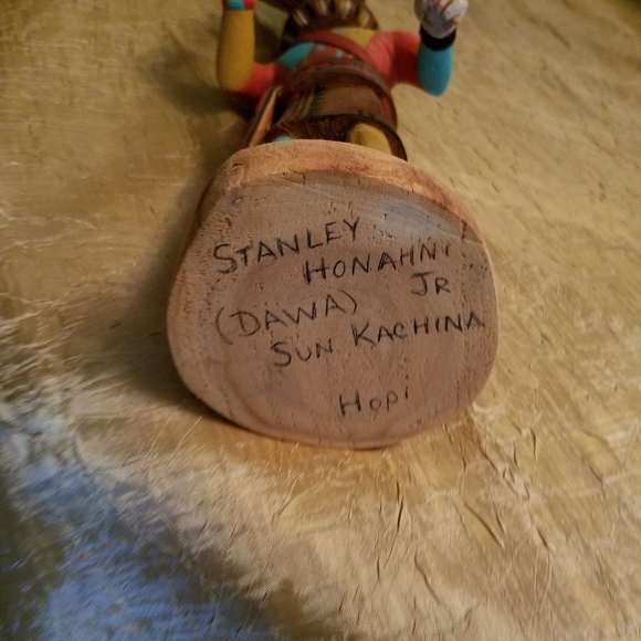 Hopi Sun Face Kachina - Handmade - Picture 2 of 6